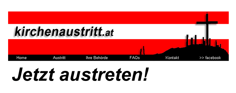 jetzt austreten!