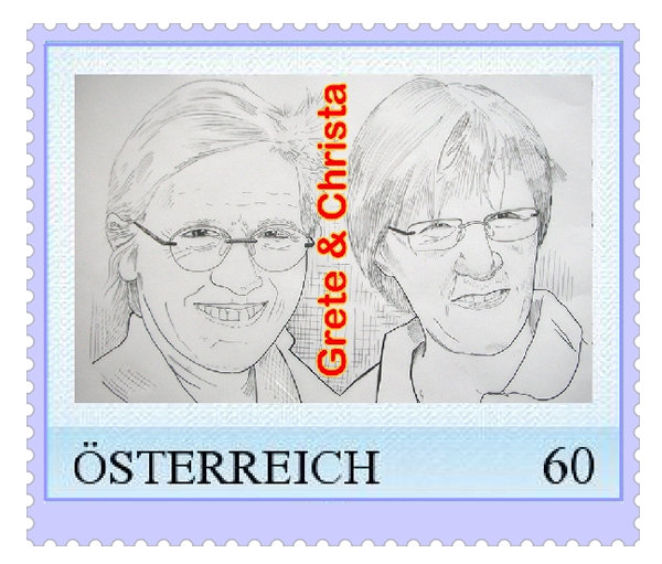 Doppelportrait Bleistift 2008