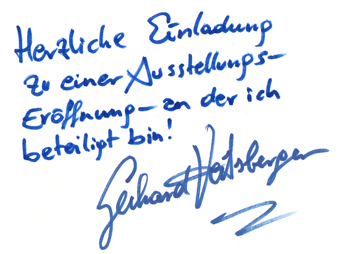 Herzliche Einladung zur Vernissage in Graz