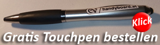 Gratis Touchpen - hier bestellen