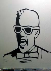 Max Headroom Portrait